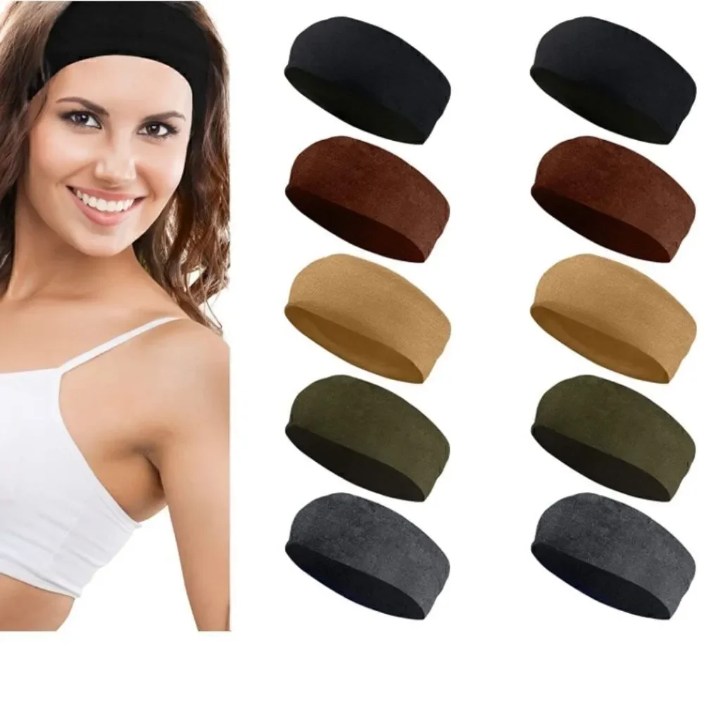 10 pc Headband Set Multi Color